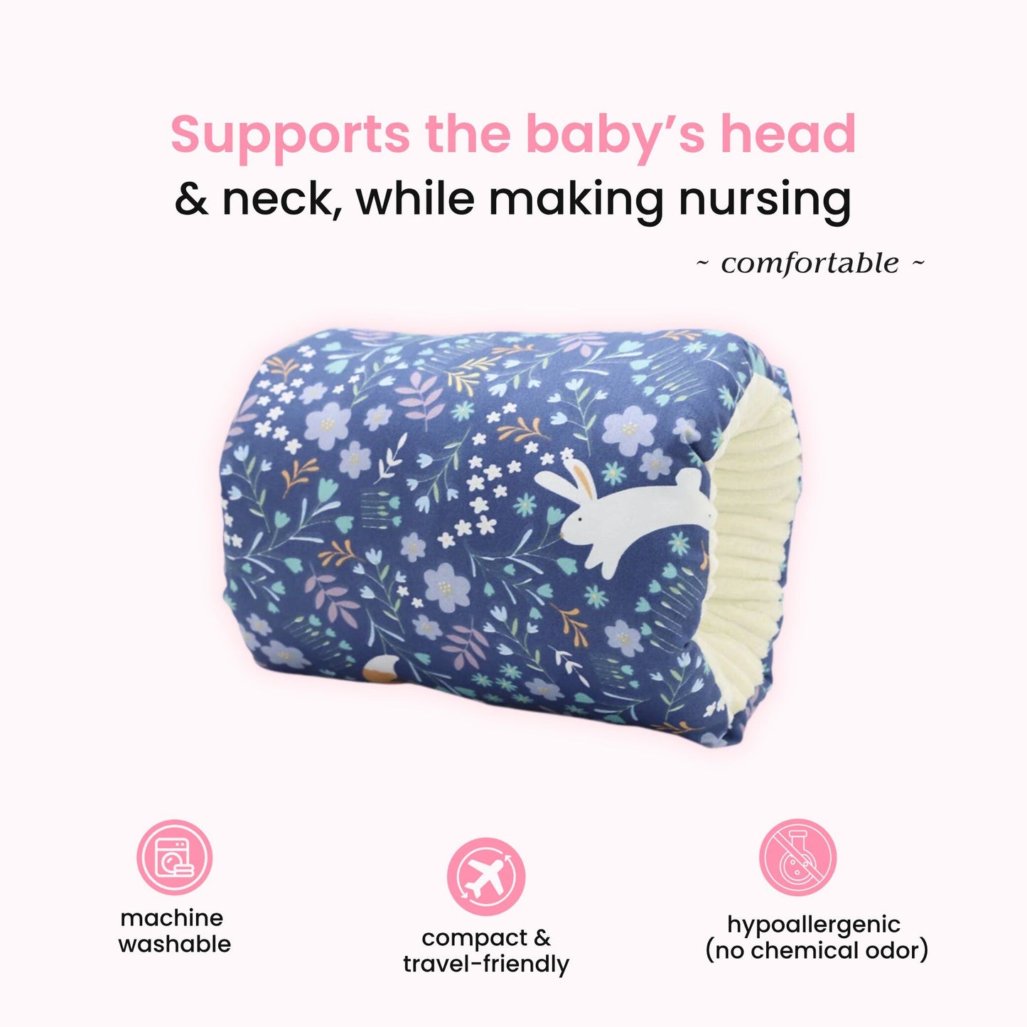 NursingNest – Bottle & Breastfeeding Pillow