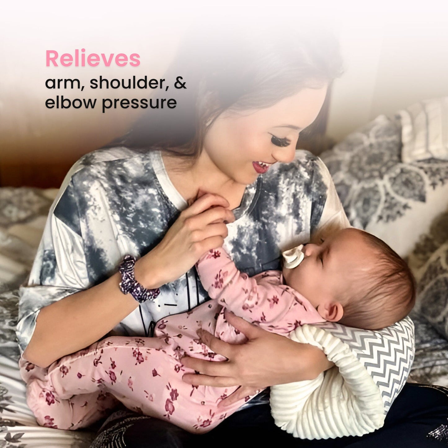 NursingNest – Bottle & Breastfeeding Pillow